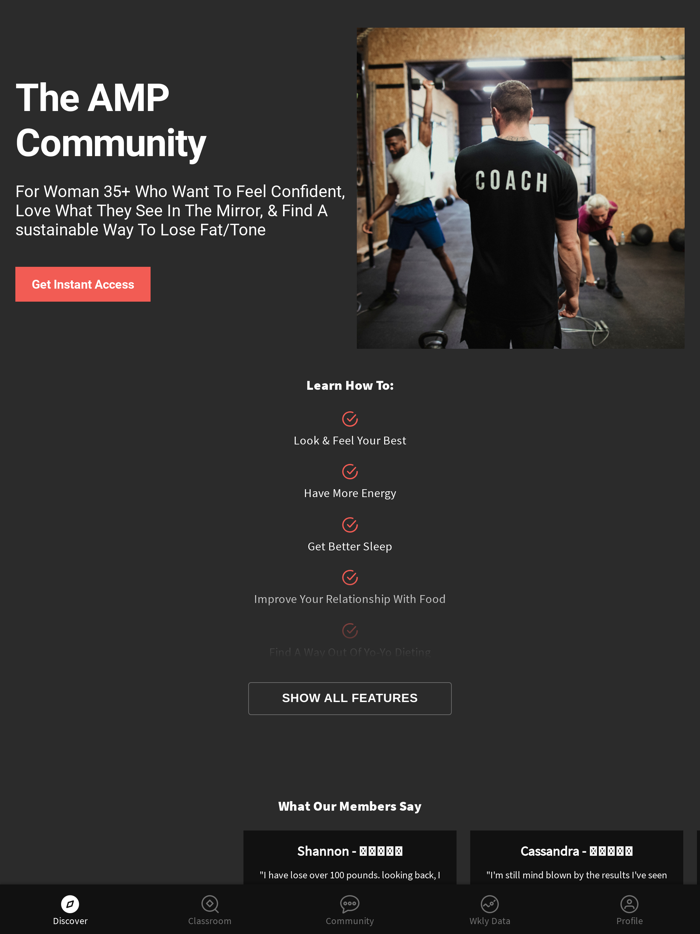 AMP Fitness  Nutrition