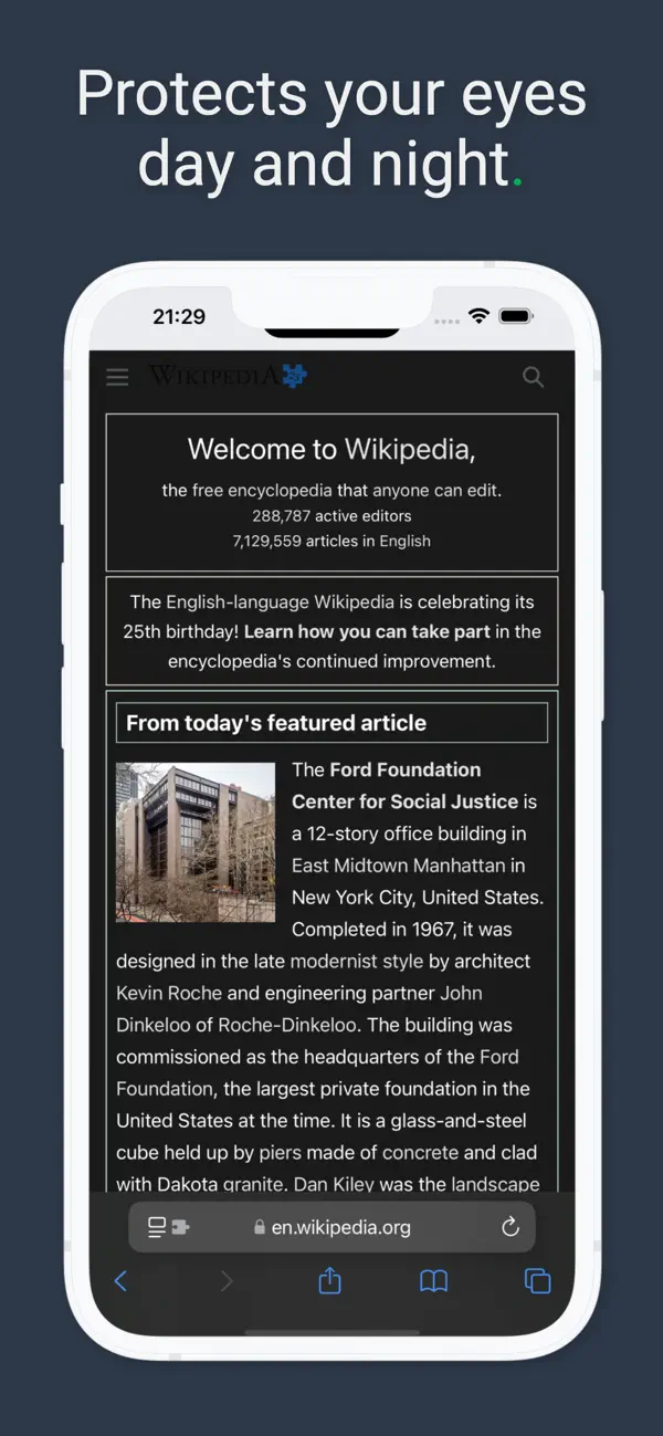 Screenshot #3 pour LumaNight - Dark Mode for Web