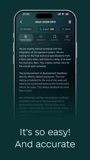 Voice Memo: AI Transcribe screenshot 2