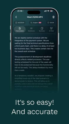 Voice Memo: AI Transcribe screenshot 2