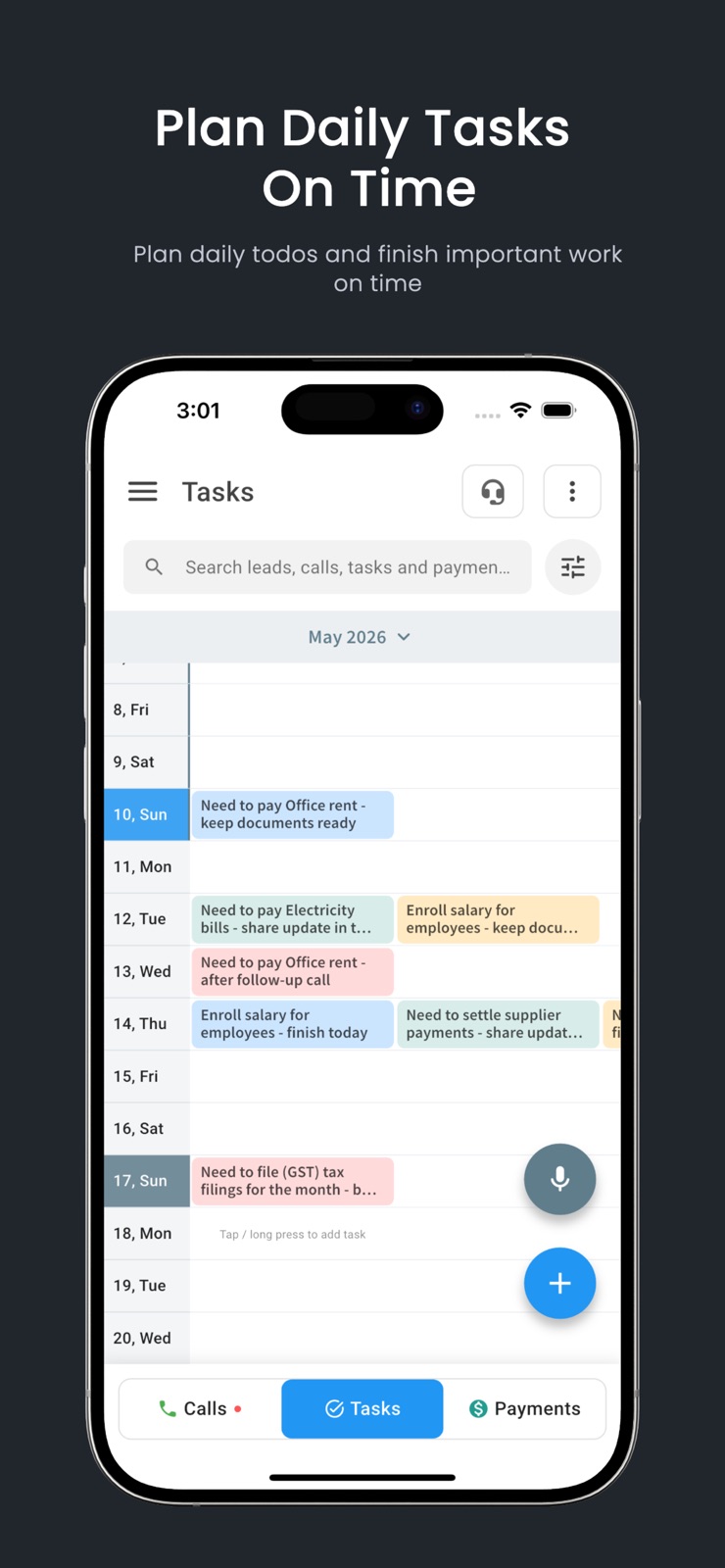 LeedsApp: Client Follow-Up CRM iphone screenshot 4