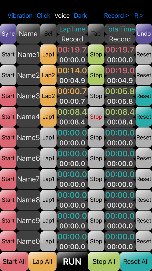 #4. DsStopWatch (iOS) Podle: Ryuichi Kato