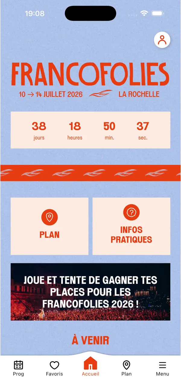 Screenshot #1 pour Francofolies La Rochelle