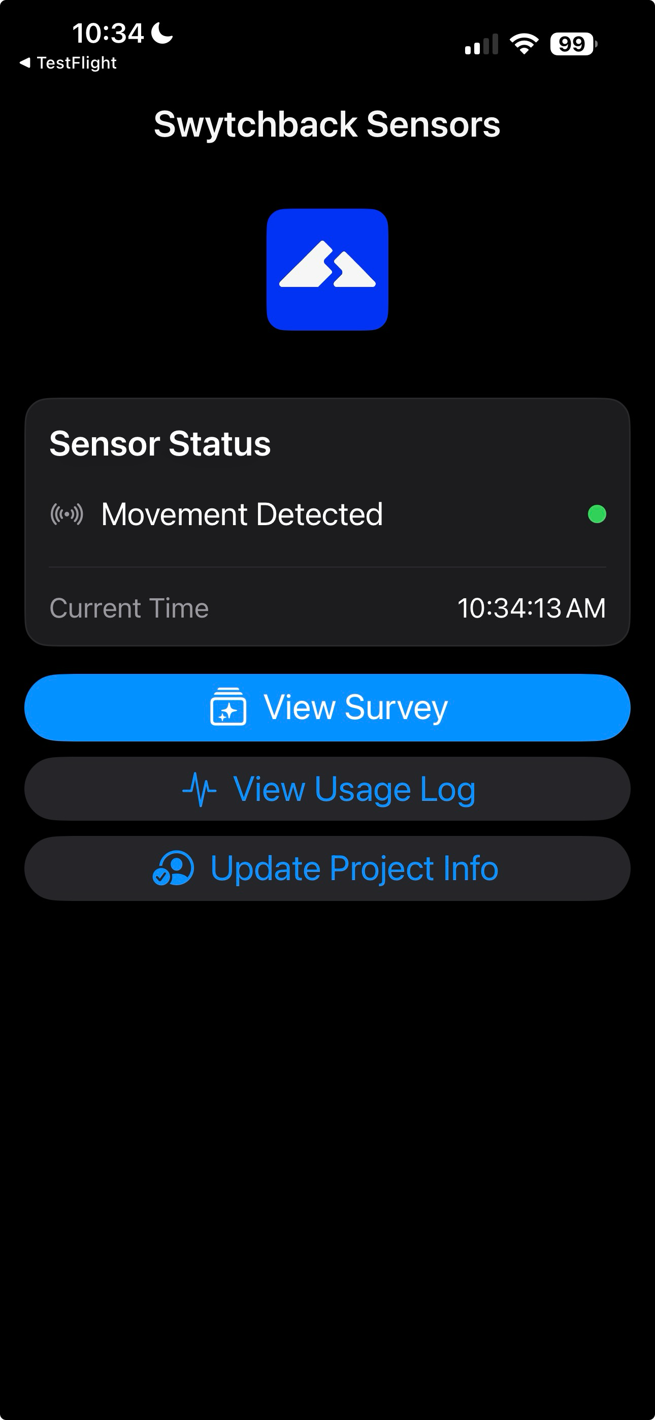 Swytchback Sensors screenshot 6
