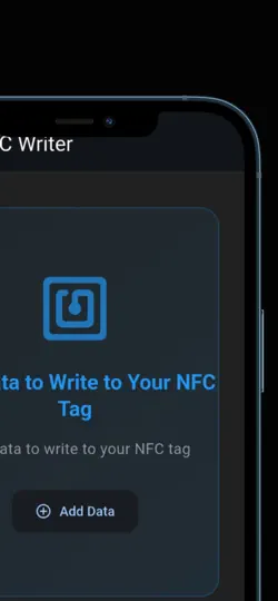 Screenshot von NFC Writer Tool auf dem iPhone 2