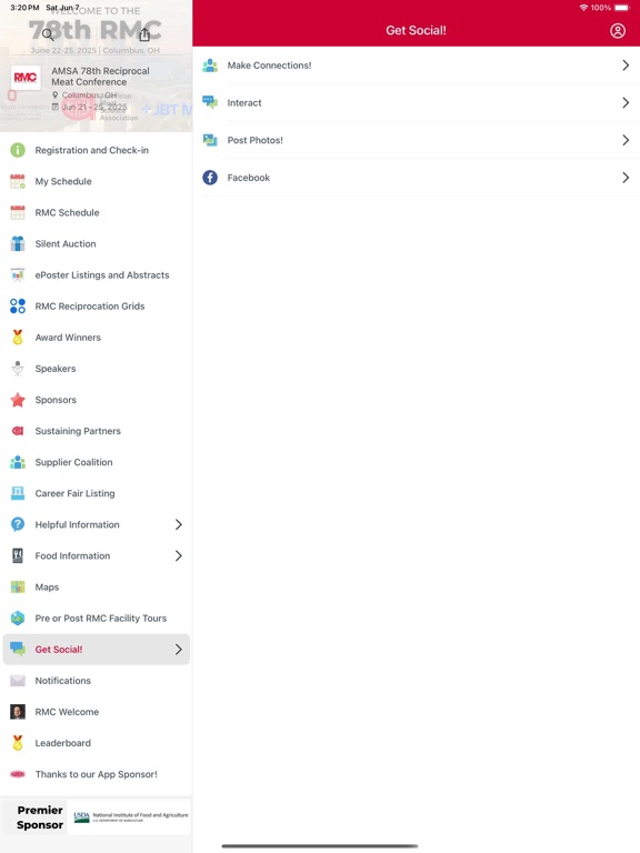 AMSA 78th RMC iPad screenshot 3 - Business app