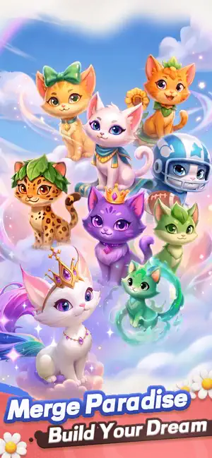 Merge Kitty: Cat Merge Game screenshot 1