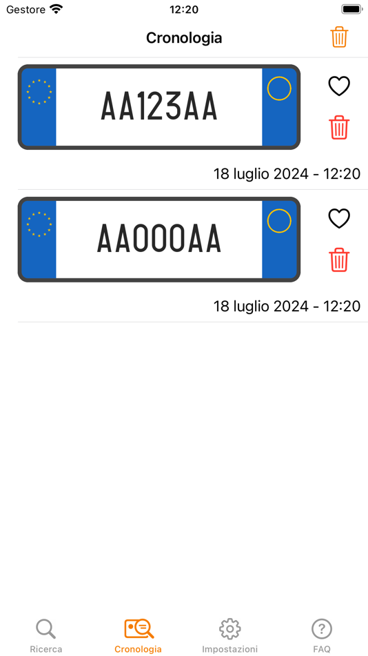 #2. Scanner Veicoli (iOS) 由: Federico D'Abbieri