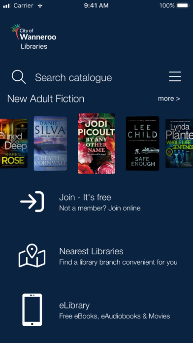 City of Wanneroo Libraries Screenshot