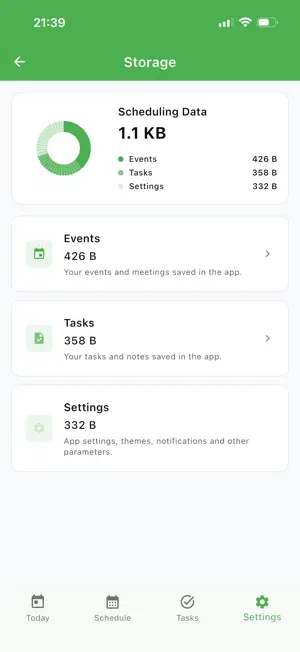 Scheduling — Events & Tasks screenshot 4