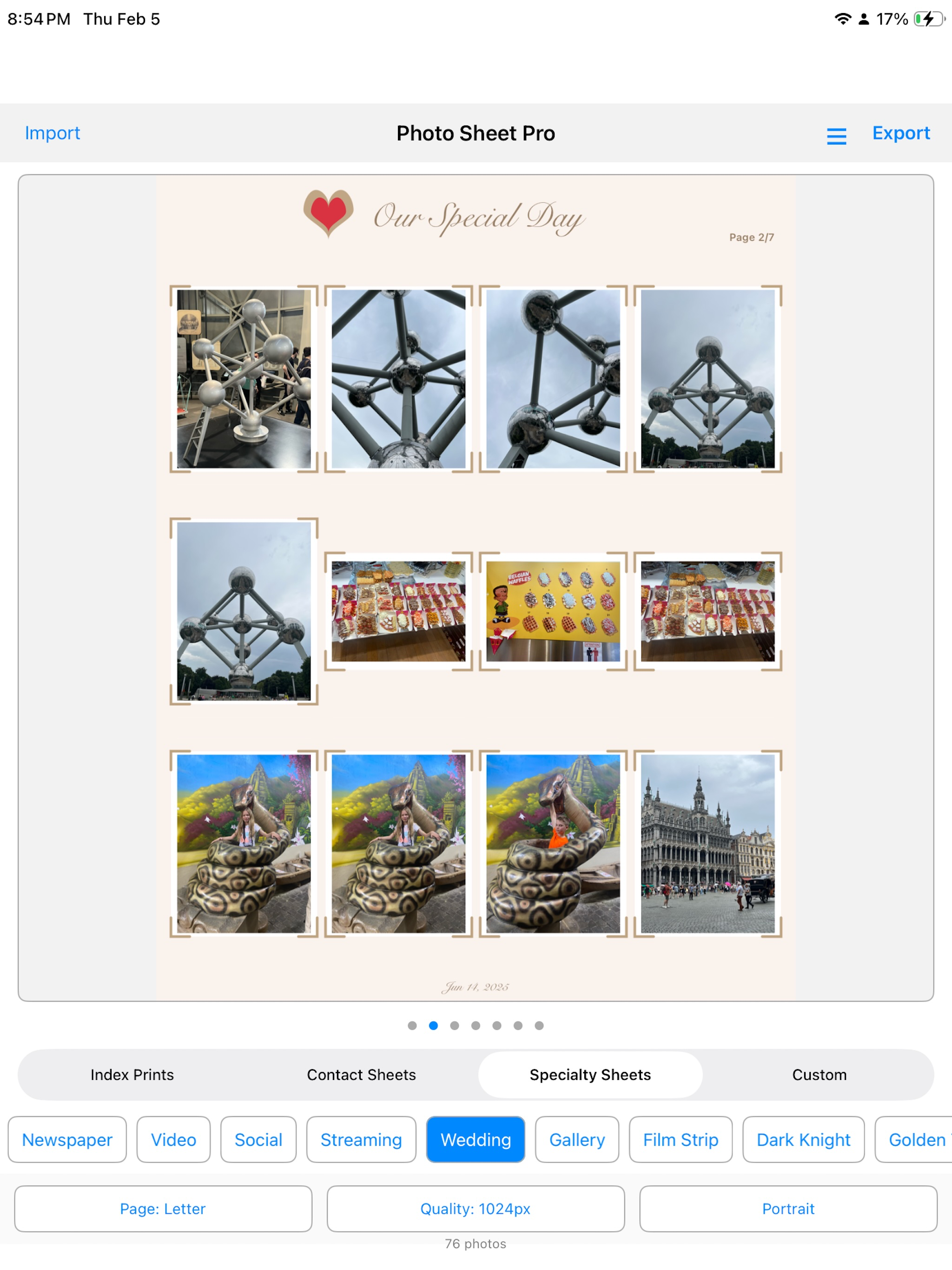 Photo Sheet Pro screenshot 15