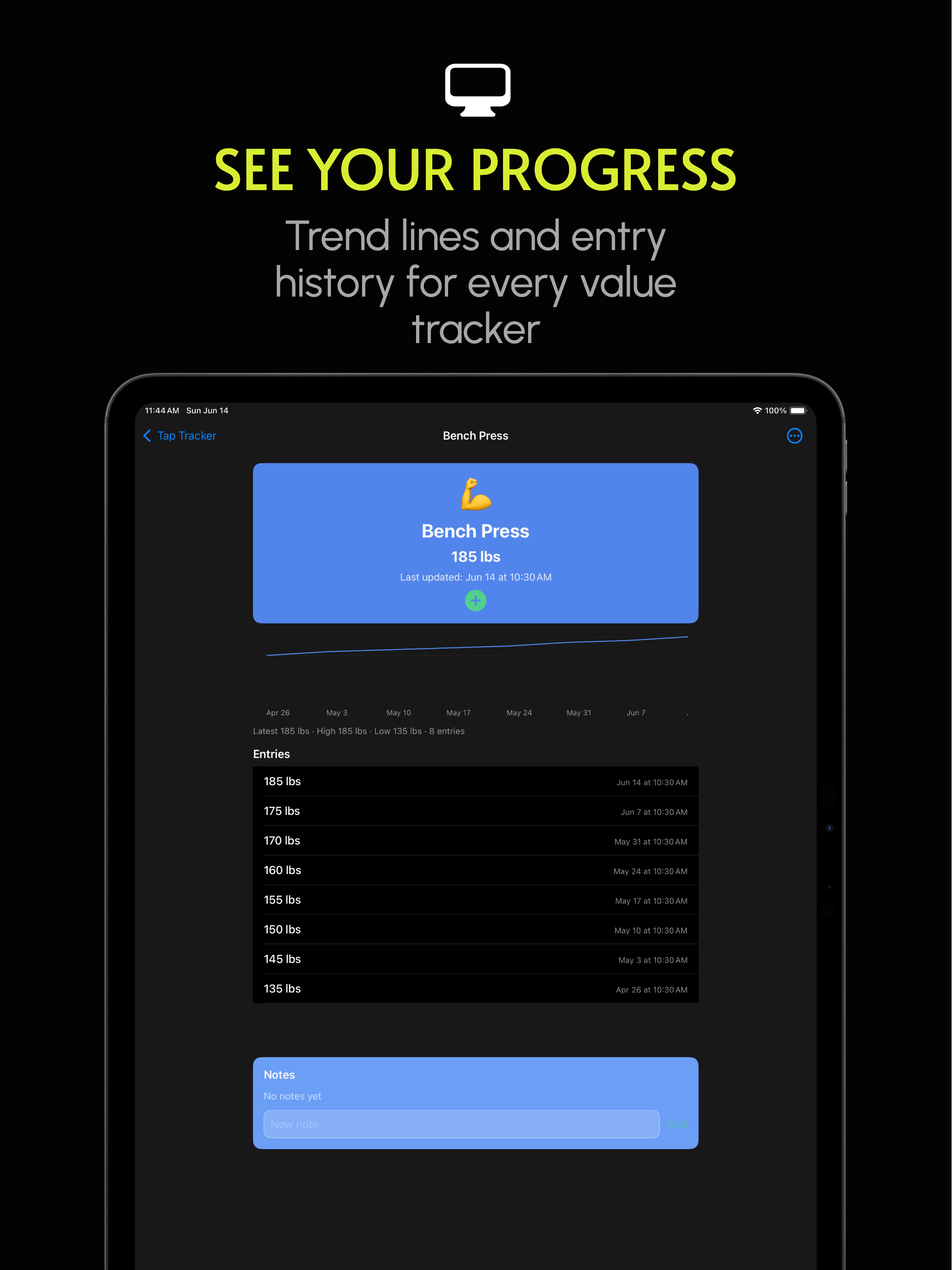 Tap Tracker