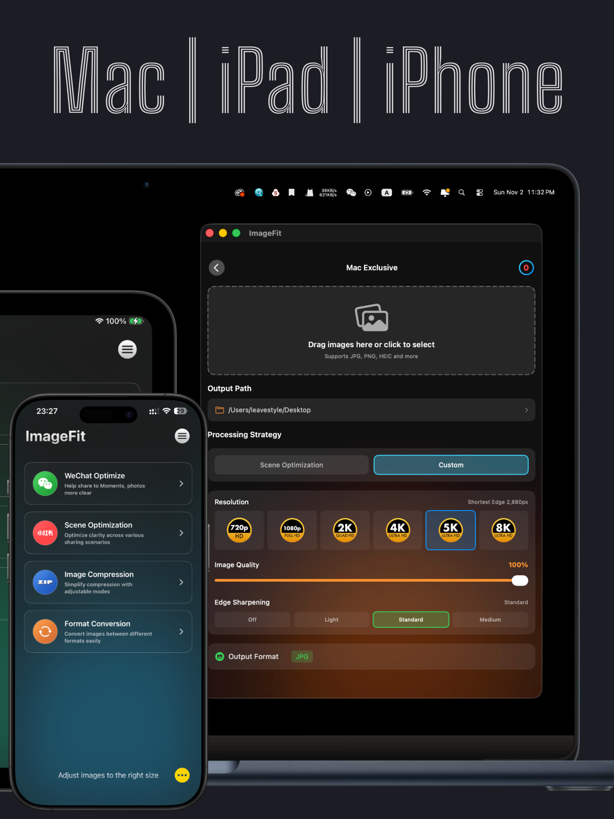 ImageFit: Photo Compressor