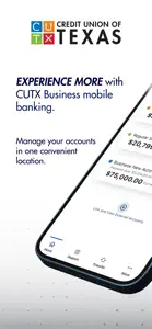 CUTX Business Banking screenshot #1 for iPhone