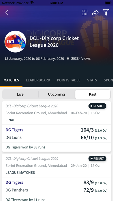 HUA HIN CRICKET SIXES Screenshot