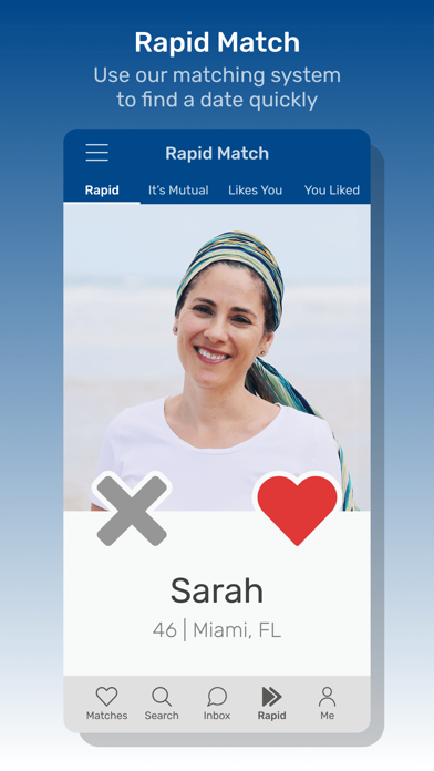 Jewish Singles Dating Screenshot