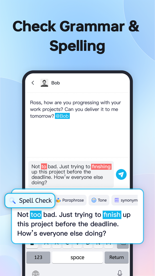 #1. TypeEasy-AI Keyboard & Writer (iOS) 由: Jie Huang