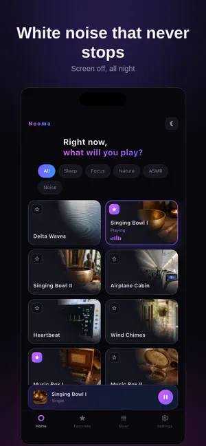 Nooma: White Noise Baby Sleep screenshot 4