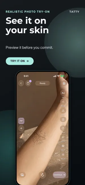 Tatty: AI Tattoo Generator screenshot 2