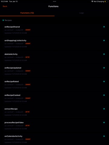 Databeam iPad screenshot 3