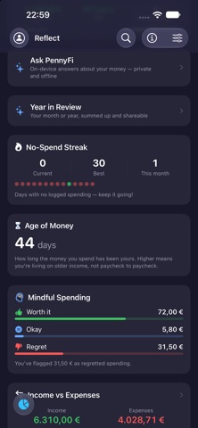 App screenshot