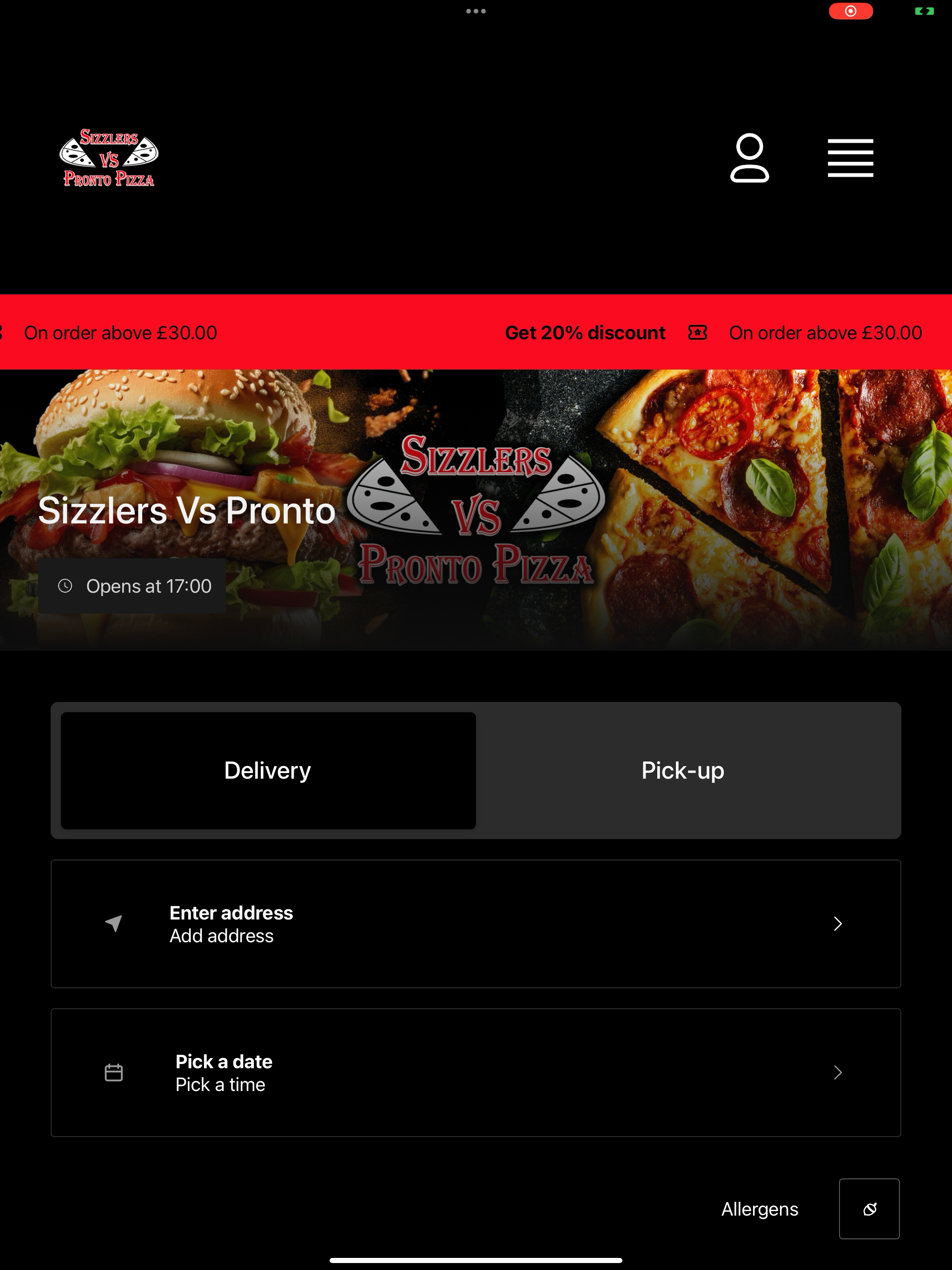 Sizzlers Vs Pronto