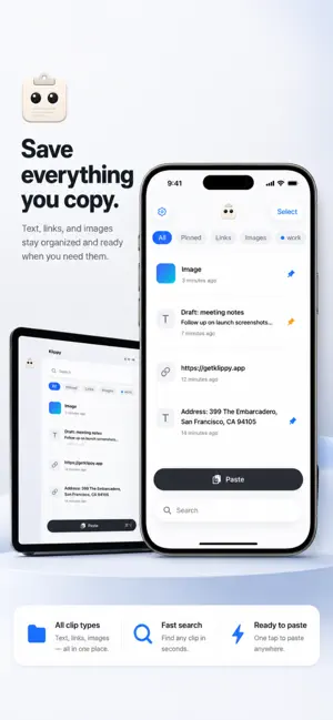 Klippy - Clipboard Manager screenshot 2