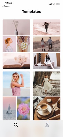 Layout for Instagram screenshot