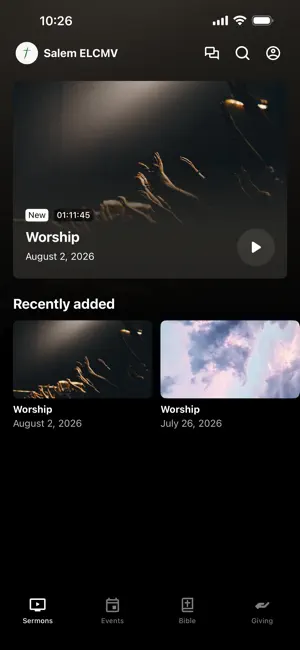 Salem ELCA Mt. Vernon screenshot 1