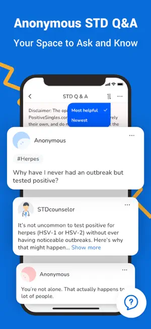 Positive Singles®: Herpes Date screenshot 4