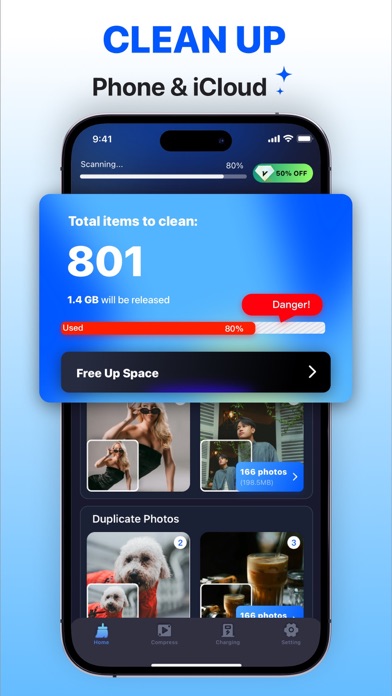 Cleanup guru - Speed Booster iPhone screenshot 1 - Utilities app
