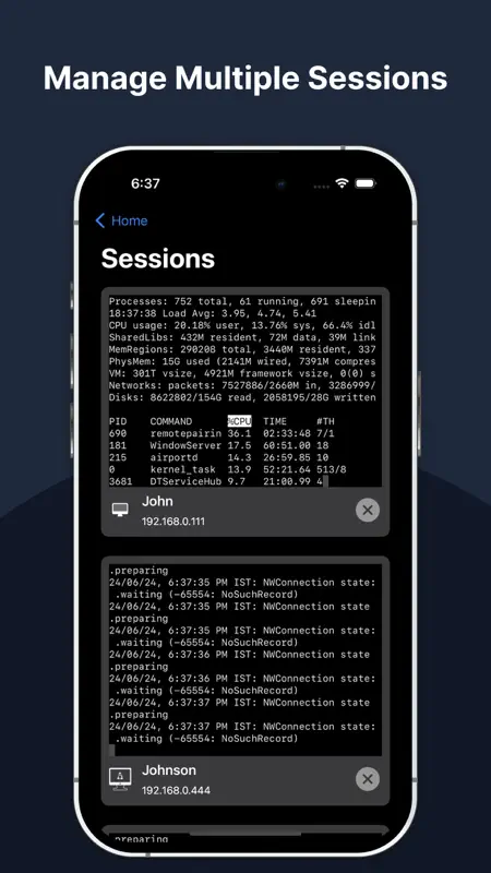 Terminux: SSH Client screenshot 5 of 8