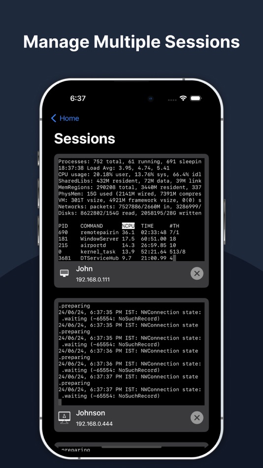 #5. Terminux: SSH Client (macOS) 由: Pooja Hariyani