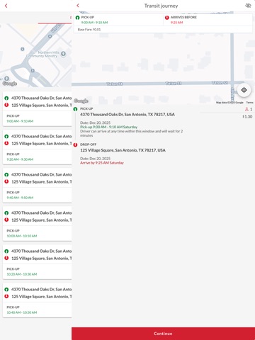 VIAtrans iPad screenshot