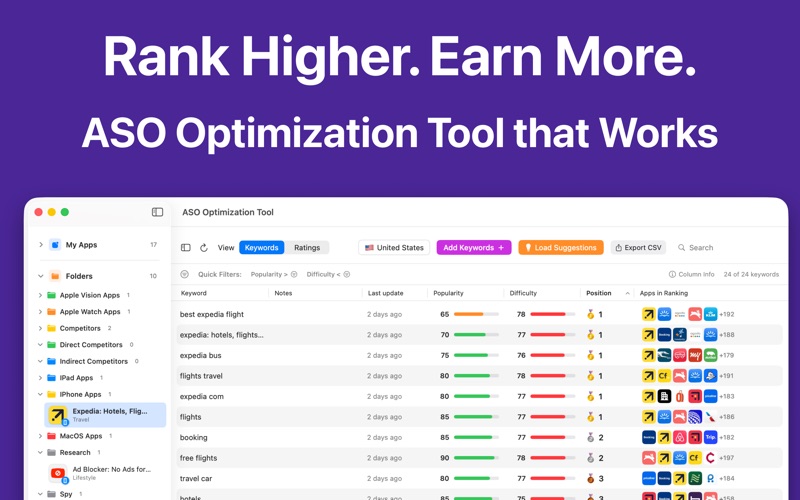 ASO Optimization Tool screenshot 1