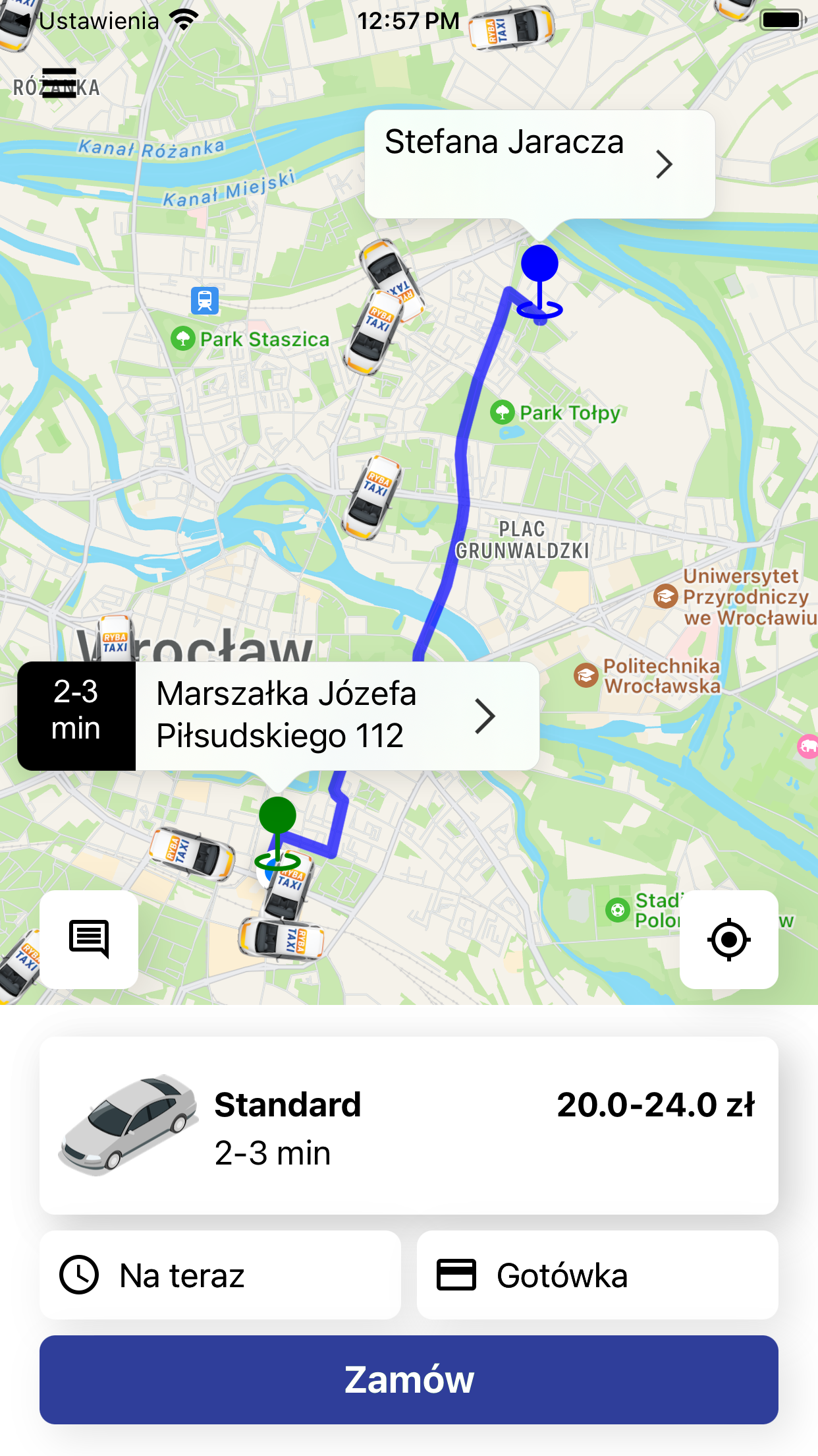 Ryba Taxi Wrocław