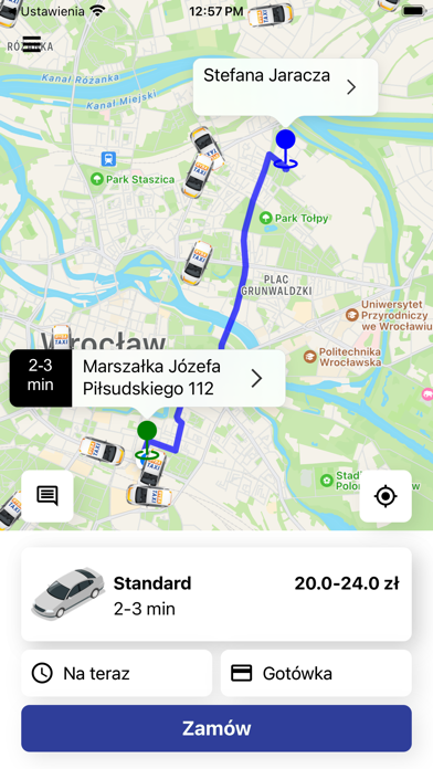 Ryba Taxi Wrocław Screenshot