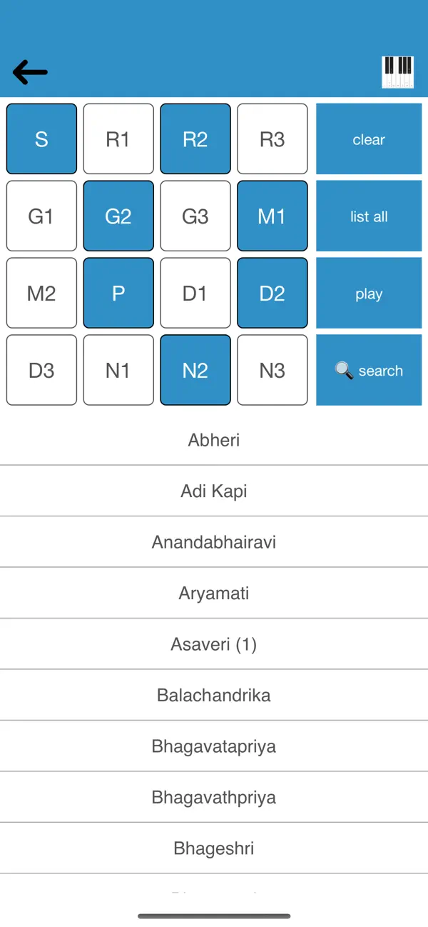 Screenshot #2 pour Carnatic Raga