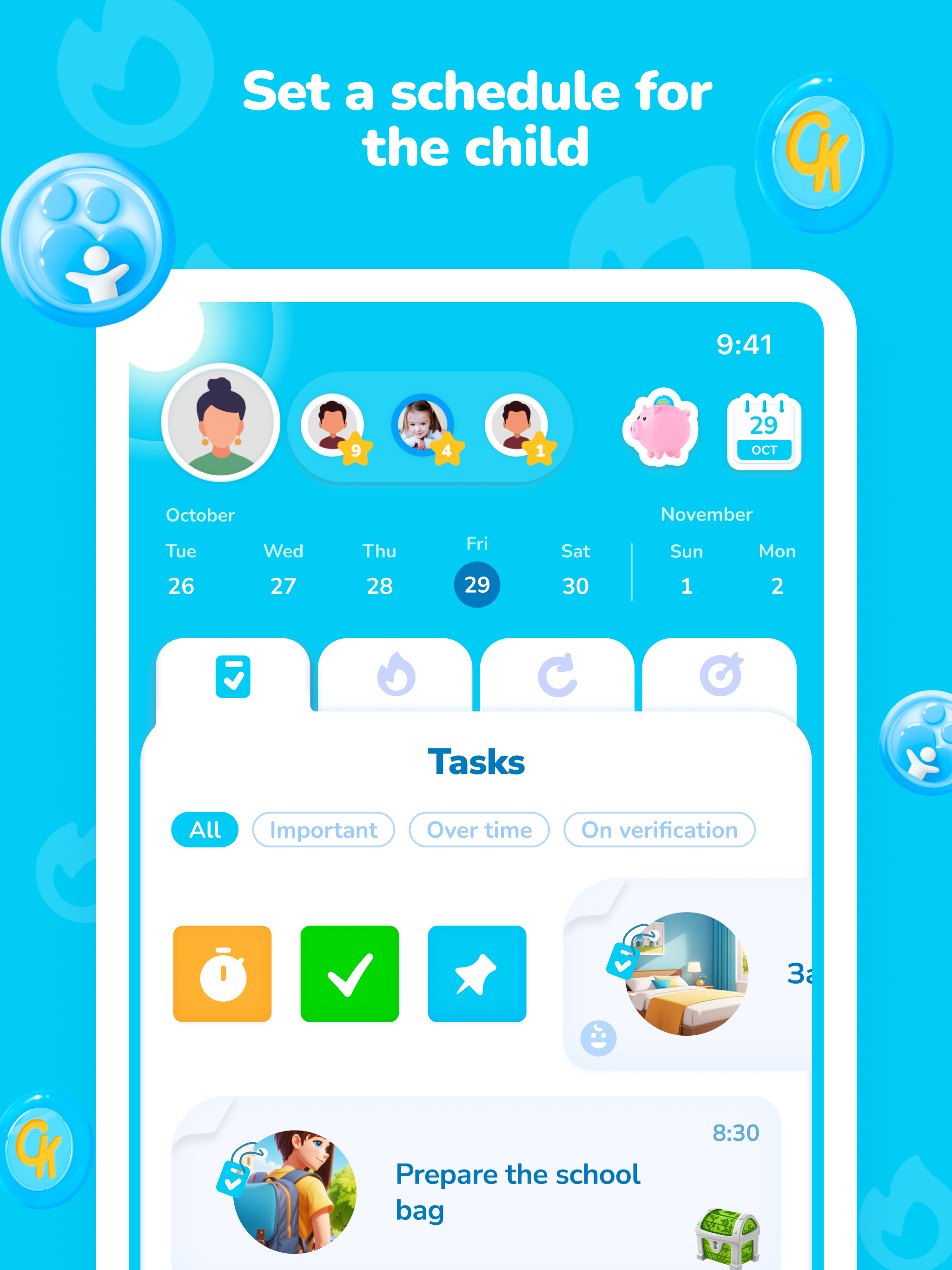 SkillFun - Family Planner