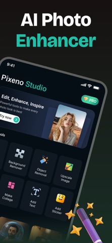 AI Image Enhancer - Editor iPhone screenshot