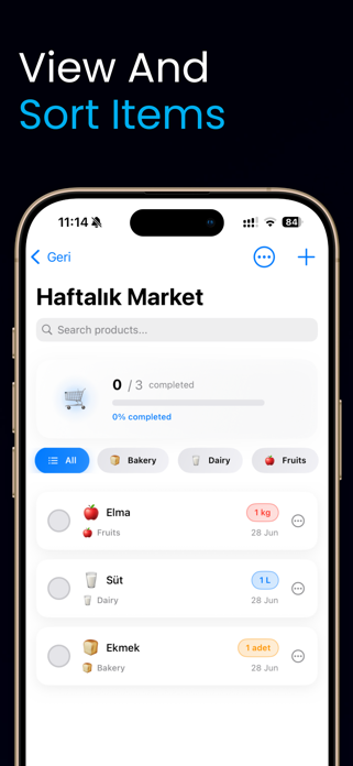 Simplio Shopping List Planner Screenshot 4 of 8