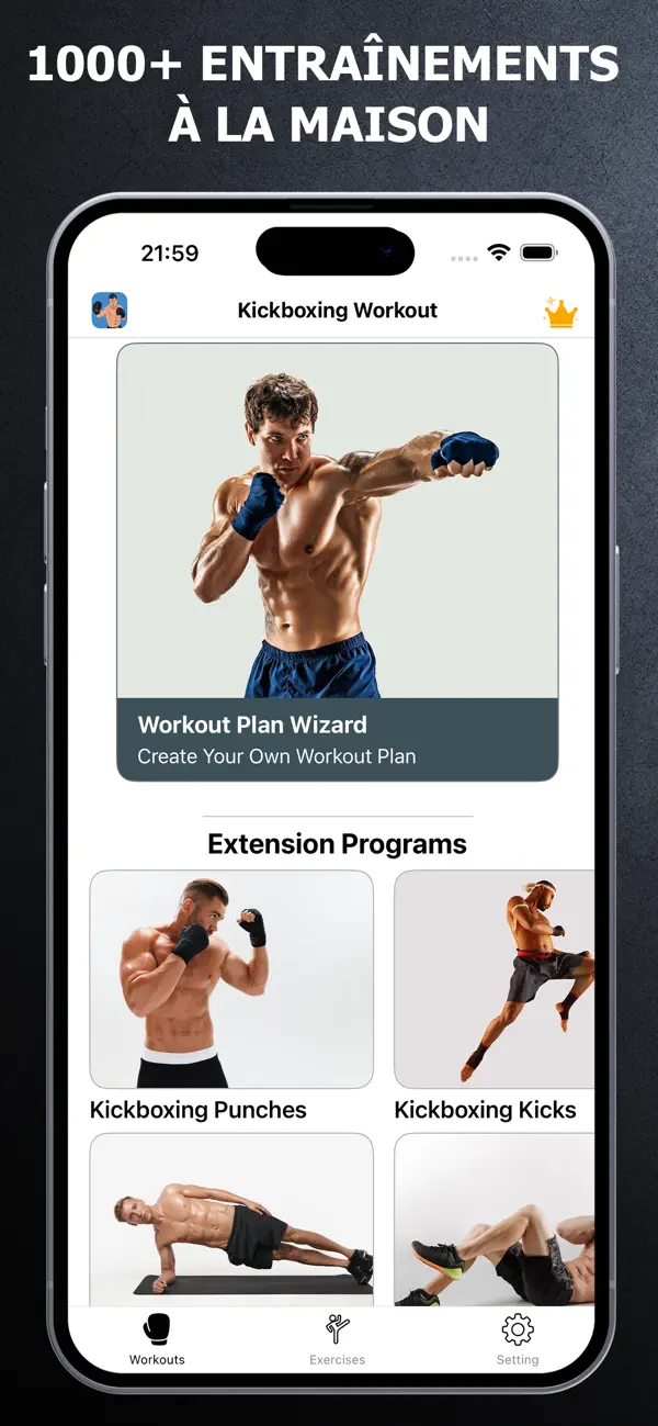 Screenshot #2 pour Entraînement de Kickboxing