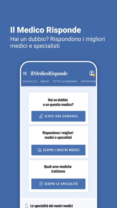 Salute - Corriere della Sera Screenshot