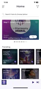 inHarmony: Music Meditations screenshot #2 for iPhone
