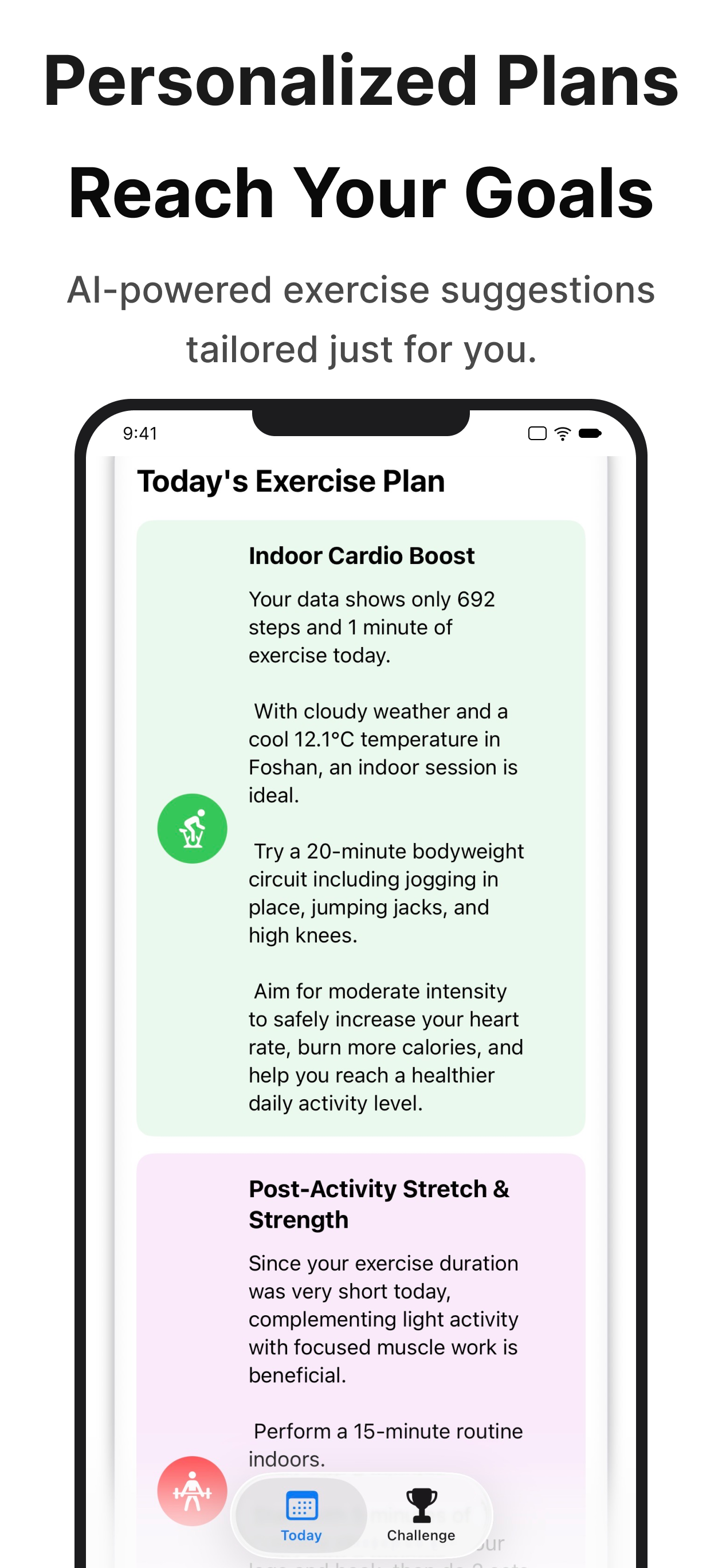 TreeletFit - Walk,Run,Cycling