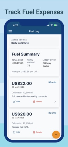 Carzo: Car Maintenance Log Screenshot 5 of 8