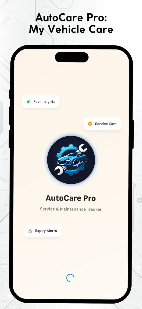 Screenshot #1 pour AutoCare Pro: My Vehicle Care