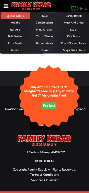 Family Kebab Pizza Newport screenshot 4