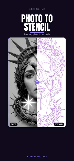 Stencil Ink iPhone screenshot 1