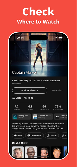 Track Shows & Movies - Showly for iPhone - Free App Download